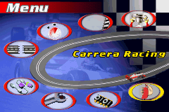 Selecting Carrera Racing
