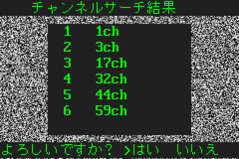 ATVT List of Found Channels