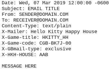 Hello Kitty e-mail