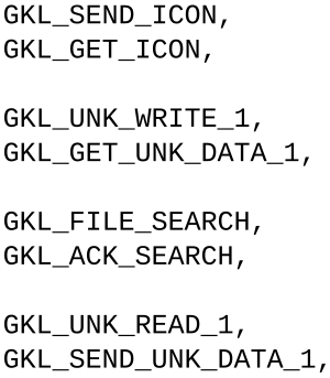 GBE+ States for GBKISS LINK emulation