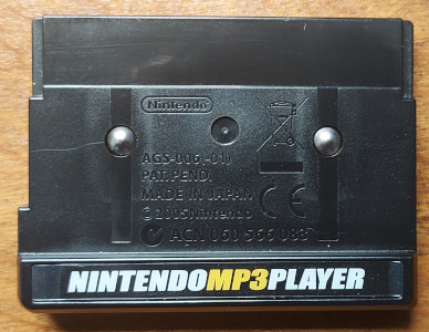 Nintendo MP3 Player Cartridge