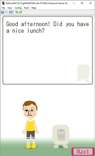 Desmume Activity Meter Emulation