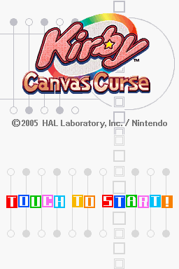 Kirby Canvas Curse is close to working